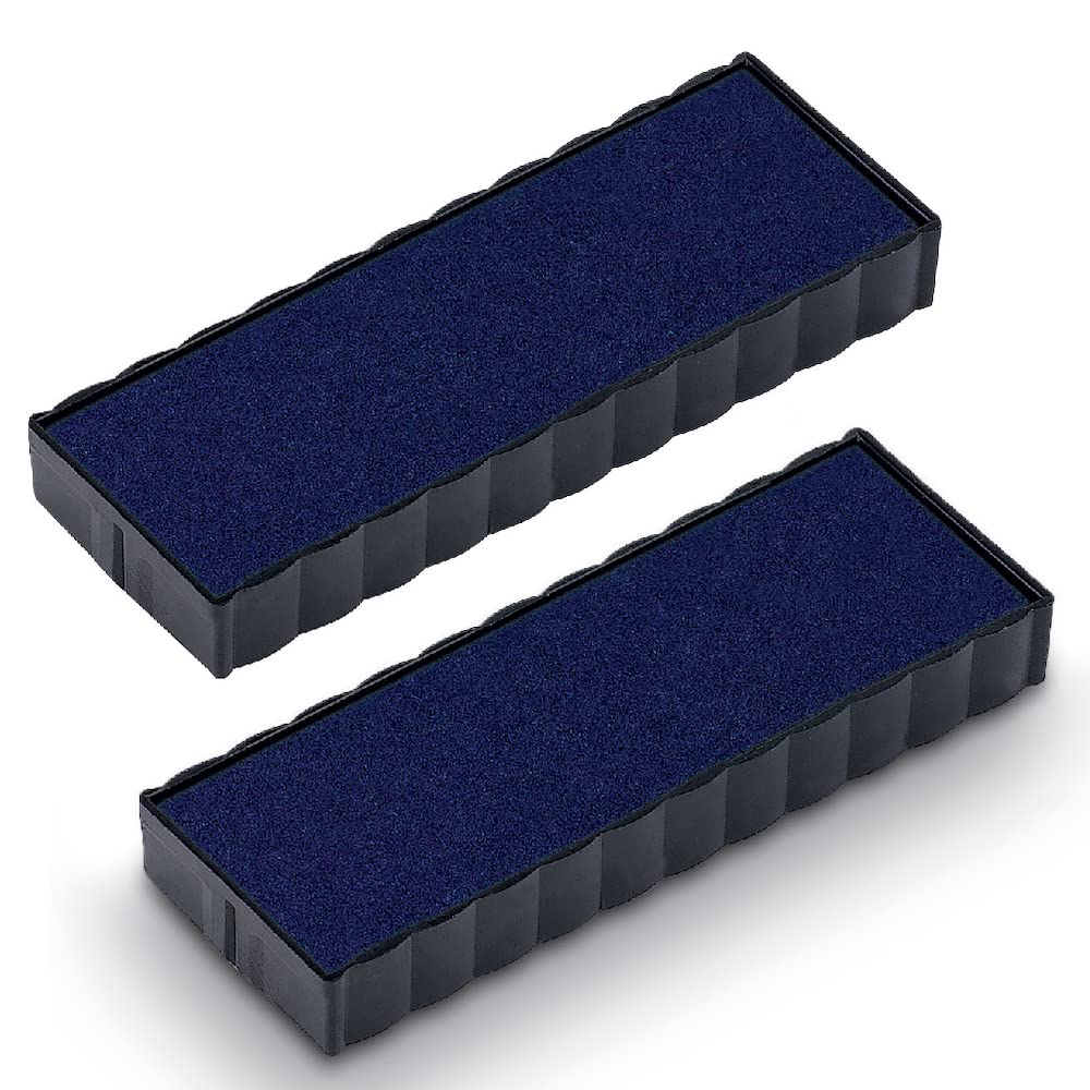 Trodat Replacement Ink Pads 6/4817 - Pack Of 2 - Blue Ink - For The Printy 4817 And 4813