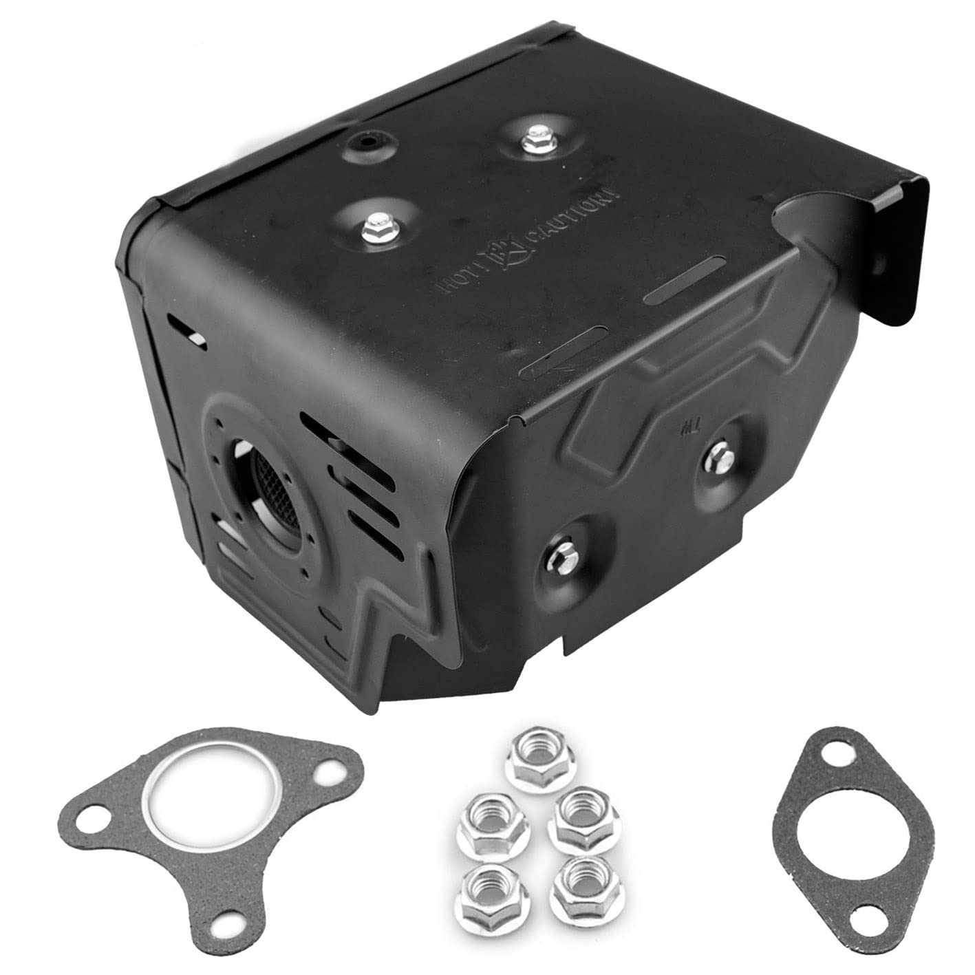 Hz Muffler For Honda Gx340 Gx390 Gx420 Engine Harbor Freight 420 Engine Power Equipment Champion Generac 389Cc 420Cc 439Cc Power