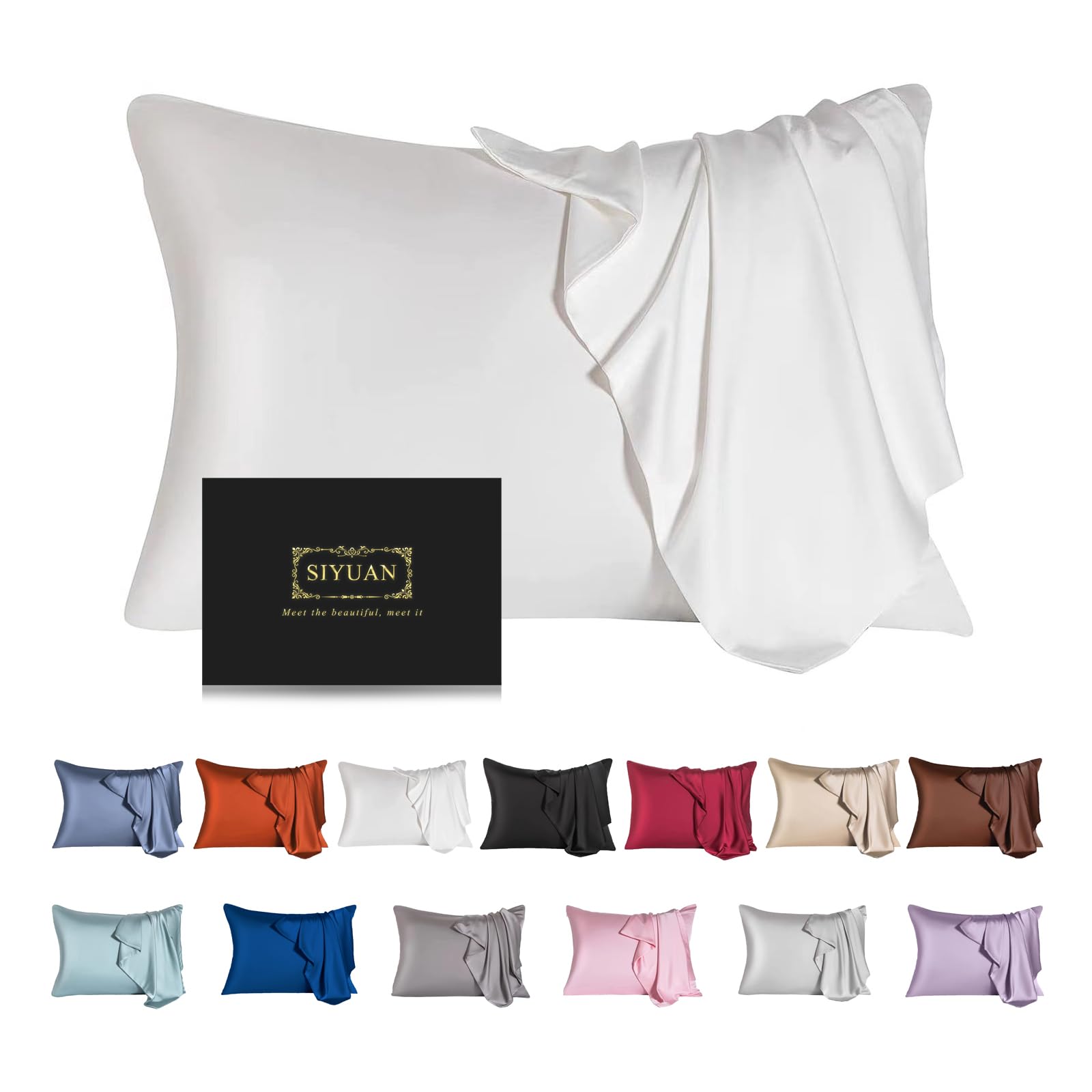 Mulberry Silk Pillowcase For Hair And Skin,Toddler Size Kids Silk Pillow Case With Hidden Zipper,Allergen Proof Dual Sides Soft