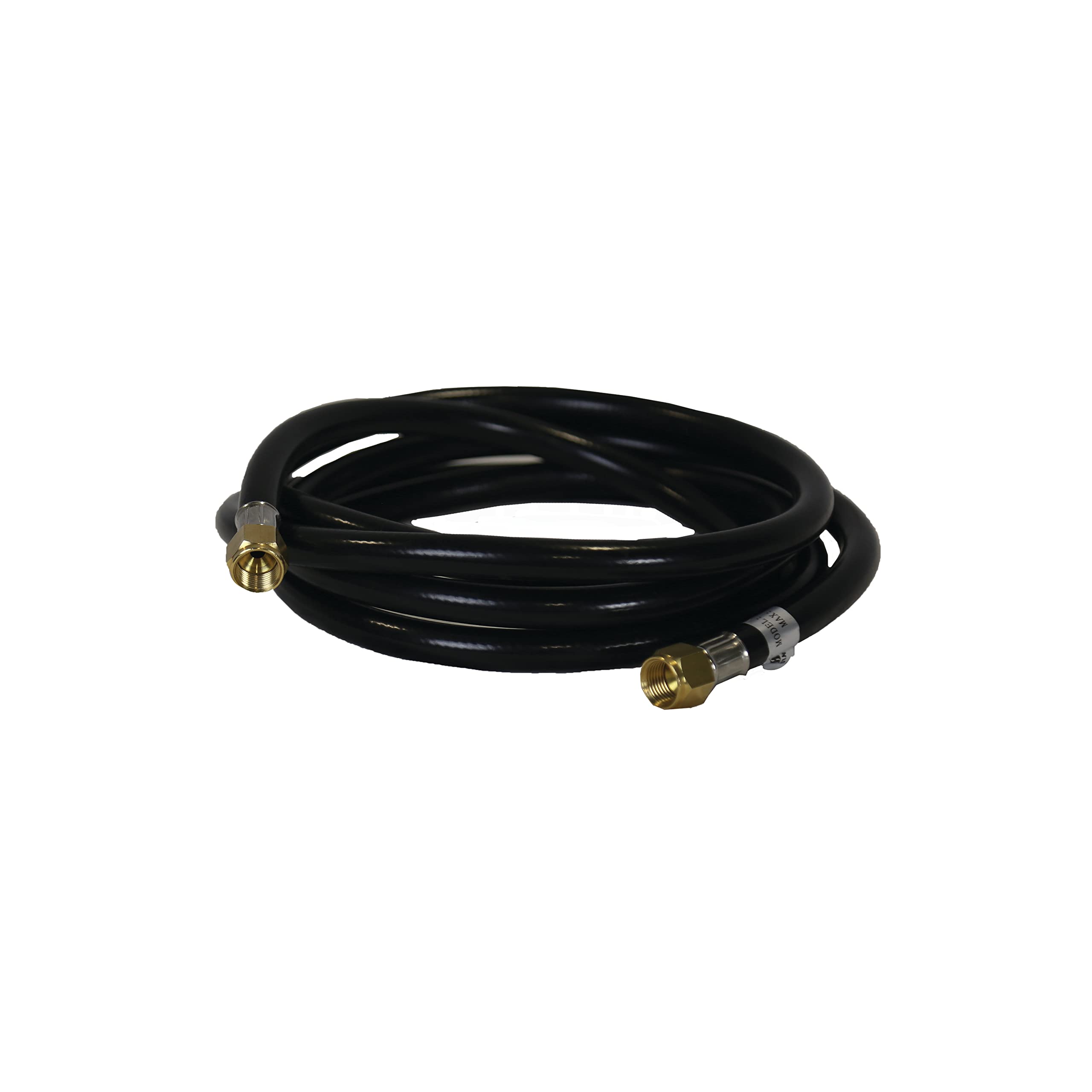 Aquascape Fire And Water Rubber Gas Hose 58111, Black