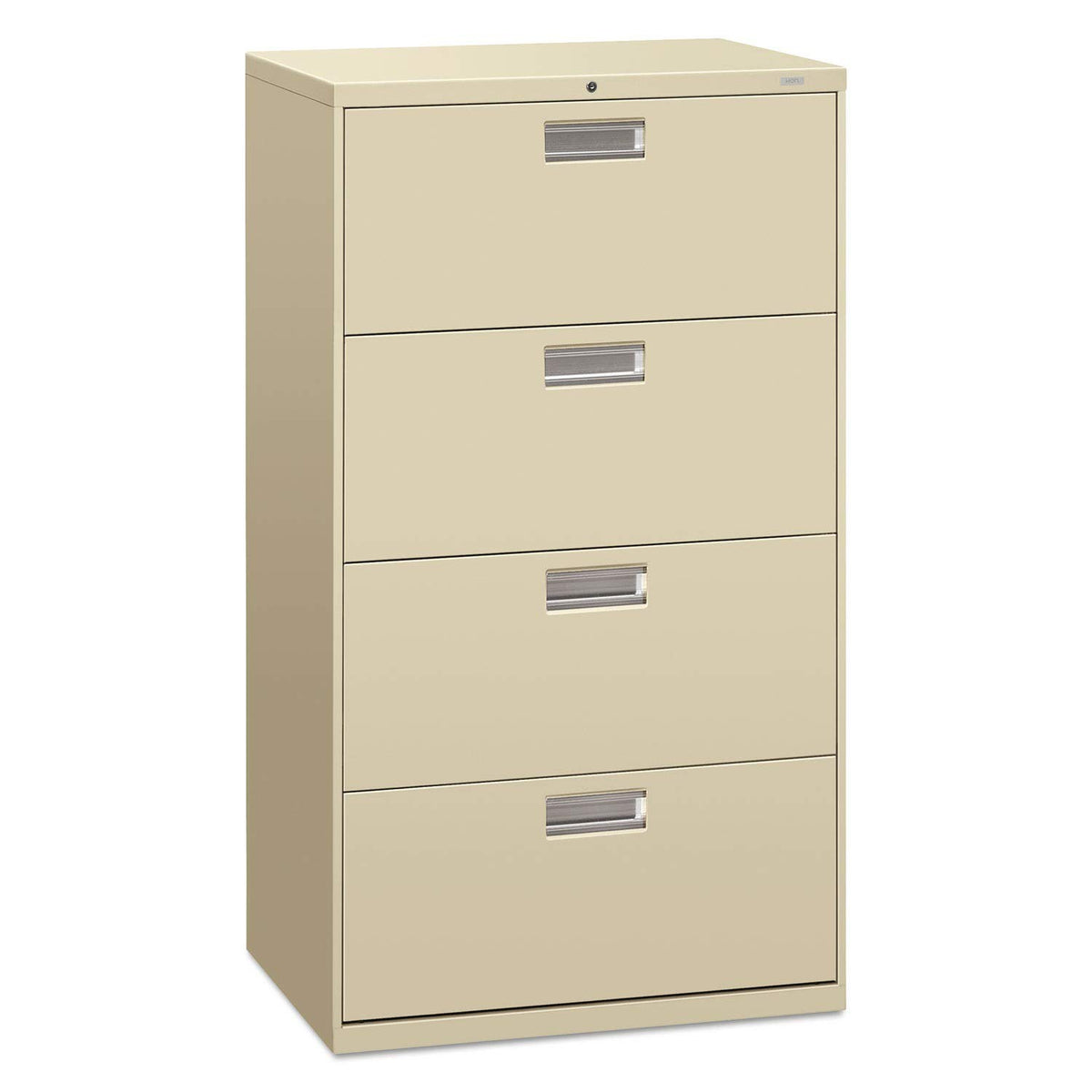 Hon 600 Series 30 Inch Four Drawer Lateral File Cabinet