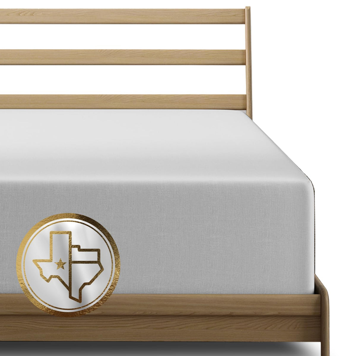 Texas Linen Co. Luxury Egyptian Cotton Twin Fitted Sheet - 1000-Thread-Count 16' Deep Pocket, Soft, Smooth Sateen Weave, Extra