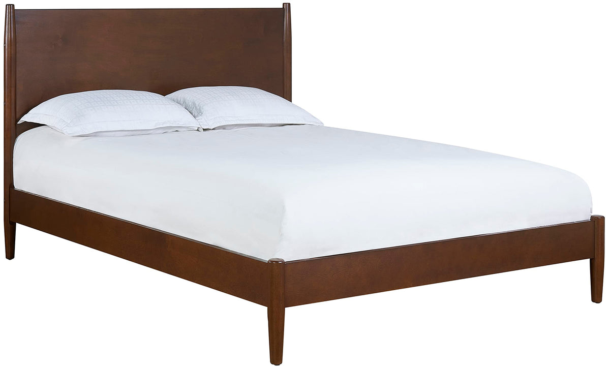 Crosley Furniture Landon Wood Bed Set, Mahogany, King