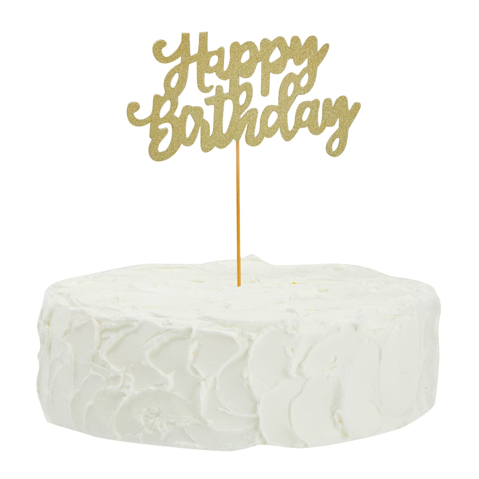 Blue Panda - Funny Gold Happy Birthday Banner And Cake Topper Set, Holy Sh*T You'Re Old Party Decorations (10 Feet)