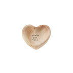 Mud Pie GOT This Wood Heart Trinket, 5'' x 5''