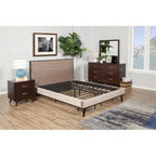 Hollywood Bed Frames Bedder Base Platform, King, Black