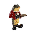 Afd Home Frog Butler Statue With Tray, Novelty Decor, Funny Home Decor, 14 Inches X 15 Inches X 22 Inches