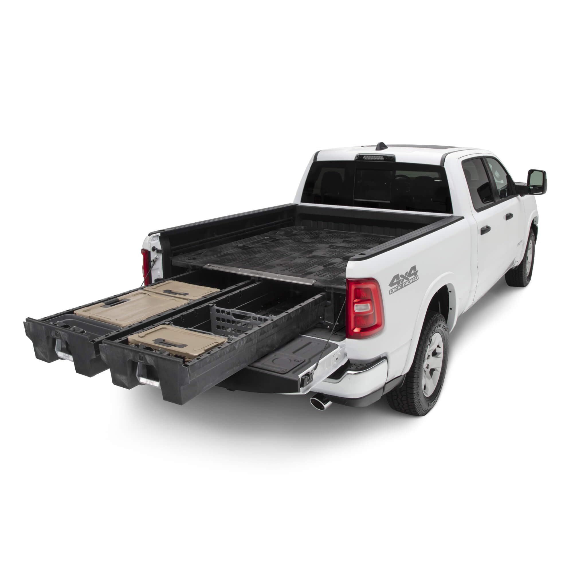 Decked Truck Bed Storage System With System Accessories | Compatible With Ram 1500 (2019-Current) 5'7'