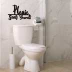 2 Sets Bathroom Wall Decor Wash Your Hands Seriously And Please Seat Yourself Sign Funny Bathroom Decor Wooden Farmhouse Rustic