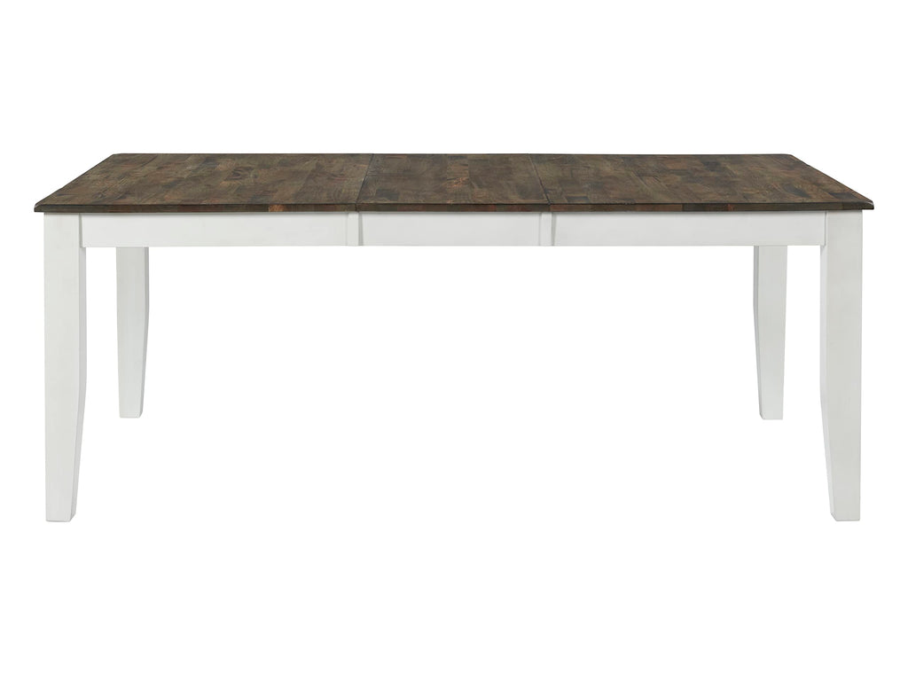 Intercon Kona 42 x 60-78", Grey Standard Dining Tables, Gray & White