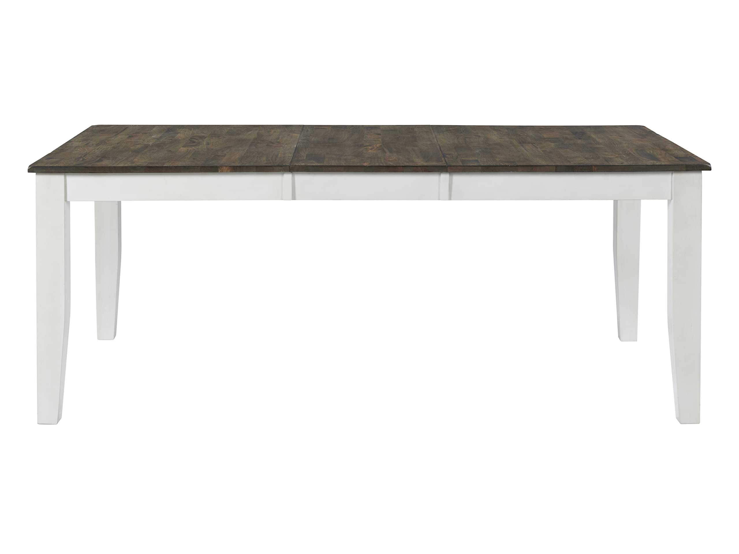 Intercon Kona 42 x 60-78", Grey Standard Dining Tables, Gray & White