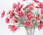 Artfen 6 Pcs Artificial Calliopsis Flowers Fake Silk Flower Table Kitchen Home Garden Party Wedding Decoration Approx 24'' High