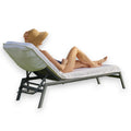 Boca Terry Lounge Chair Towel Cover, 100% Cotton Chaise Lounge Towels For Pool Or Beach Chair - Fitted Top