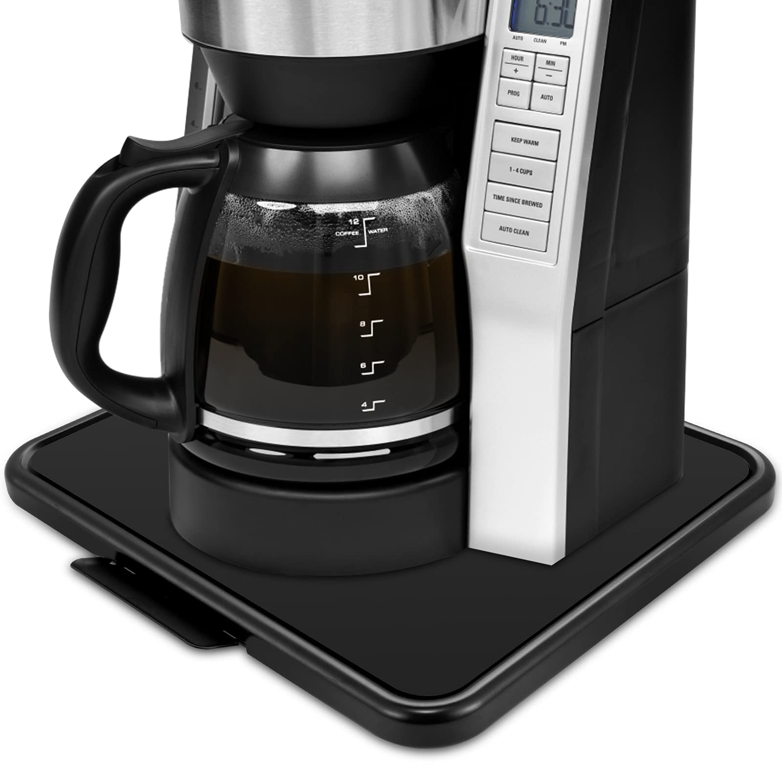 Kitchen Appliance Sliding Tray,Coffee Maker Rolling Tray Under Cabinet Appliance Organizer Toaster Blender Air Fryer Stand Mixer