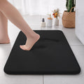 Home Brilliant Memory Foam Bath Mat, Extra Soft Absorbent Bathroom Rugs Non Slip Bath Rug Runner for Shower Bathroom Floors, 24