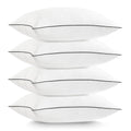 Jollyvogue Pillows King Size Set Of 4, Bed Pillows For Sleeping 4 Pack, Cooling And Supportive Pillows With Super Soft Down Alte