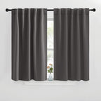 Nicetown Blackout Window Curtains For Camper - (Grey Color) 42X40 Inch, 2 Panels Set, Thermal Insulated Room Darkening Blackout Drapes/Draperies With Rod Pocket & Back Tab For Loft