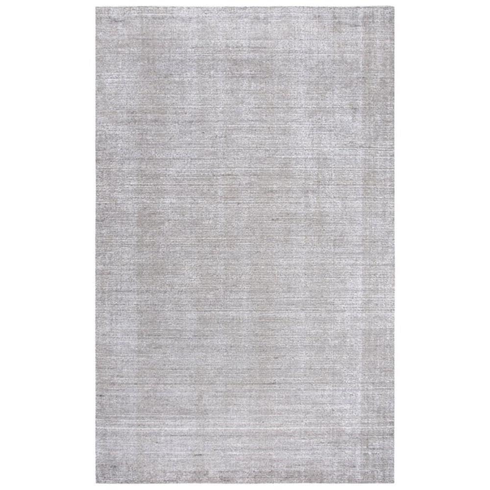 Rizzy Home Alora Decor Demure 8' X 10' Solid Gray/Gray Hand-Loomed Area Rug