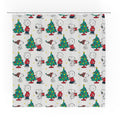 Franco Peanuts Holiday Christmas Bath Microfiber Shower Curtain, 72X72, (Officially Licensed Product)