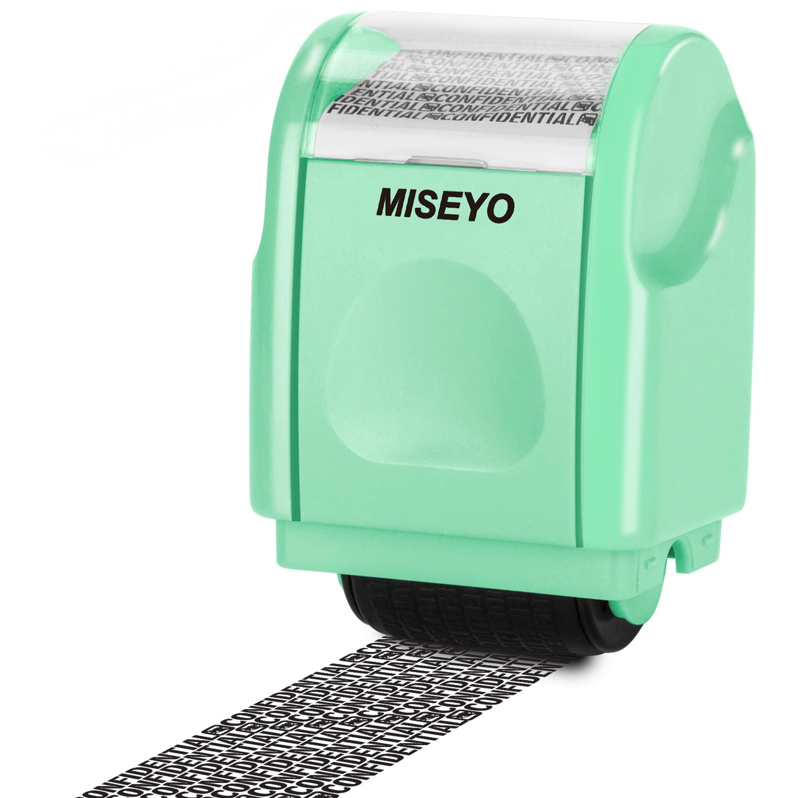 Miseyo Identity Theft Protection Roller Stamps For Data Barcode Id Privacy,Anti-Theft Security Prevention Confidential Roller St