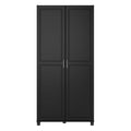 Systembuild Evolution Kendall 36 Utility Storage Cabinet, Black