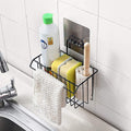 Topinon Wall Hanging Bathroom Shower Caddy Basket Shelf for Bathroom, Cosmetic Liquid and Toothbrush Holder with Kitchen Towel R