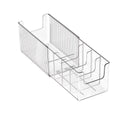 Seafrrzios Belt Organizer, Acrylic Belt Storage Holder For The Closet, Transparent Belt Storage Box With Removable Dividers  St