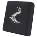 Smiry Waterproof Couch Cushion Covers, Stretch Replacement Sofa Cushion Covers, Soft Seat Cover Elastic Furniture Protector For Pets, Kid (1 Pack, Black)
