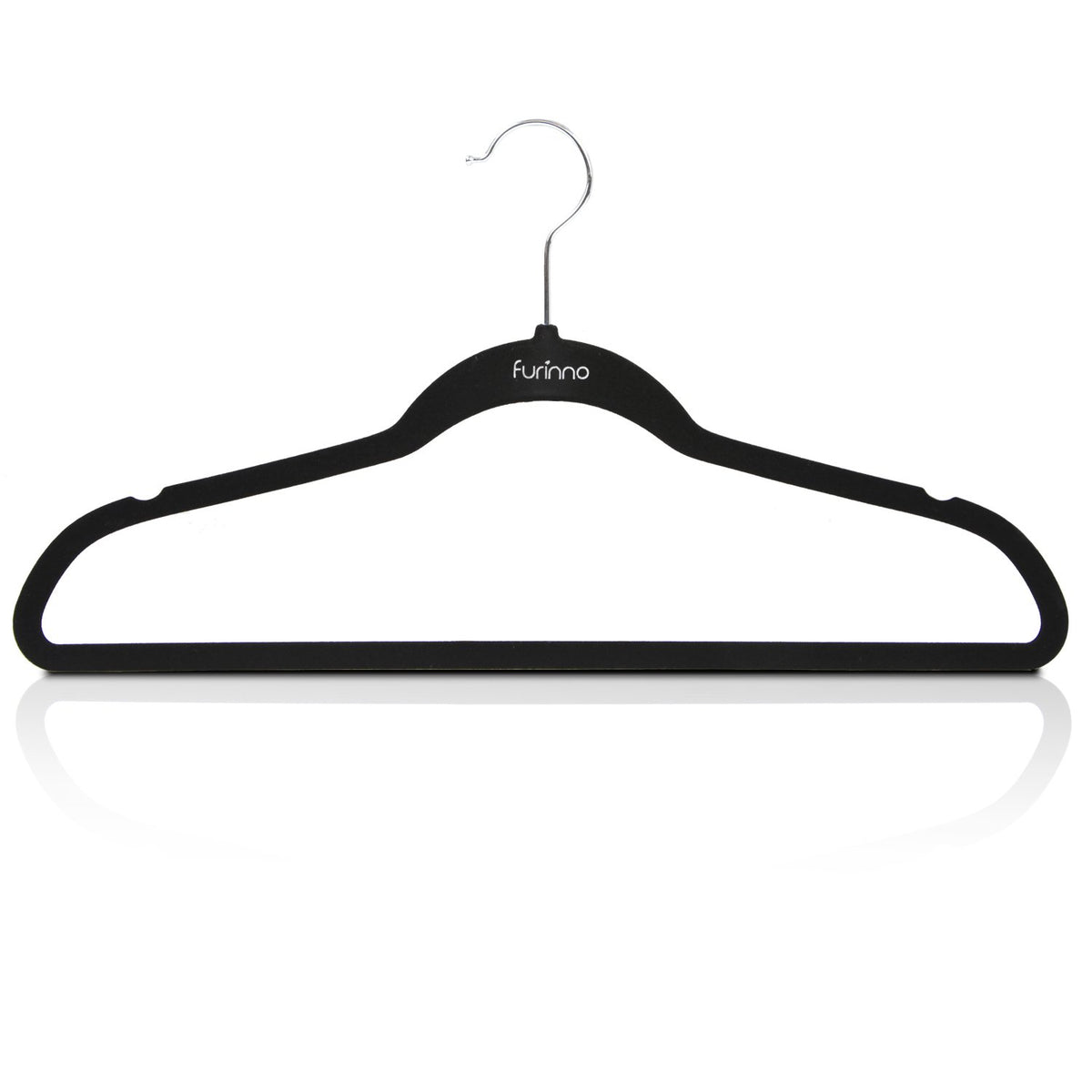 FURINNO Suit Hanger, Pack of 50, Black