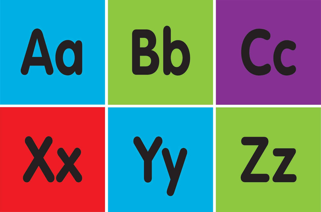 Teacher Created Resources Spot On Carpet Markers: Alphabet - 4'' (TCR77004)