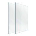 FrameStarr 4x6 Glass (Crystal Clear, 2 Pack), Picture Frame Replacement Glass for 4 x 6 Picture Frames, Real Glass Cover Sheets