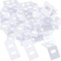 TOODOO Vertical Blind Repair Tabs Vertical Blind Vane Saver, Clear (60 Pieces)