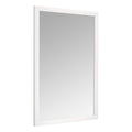 Amazon Basics Rectangular Wall Mount Mirror 24 x 36, Standard Trim, White