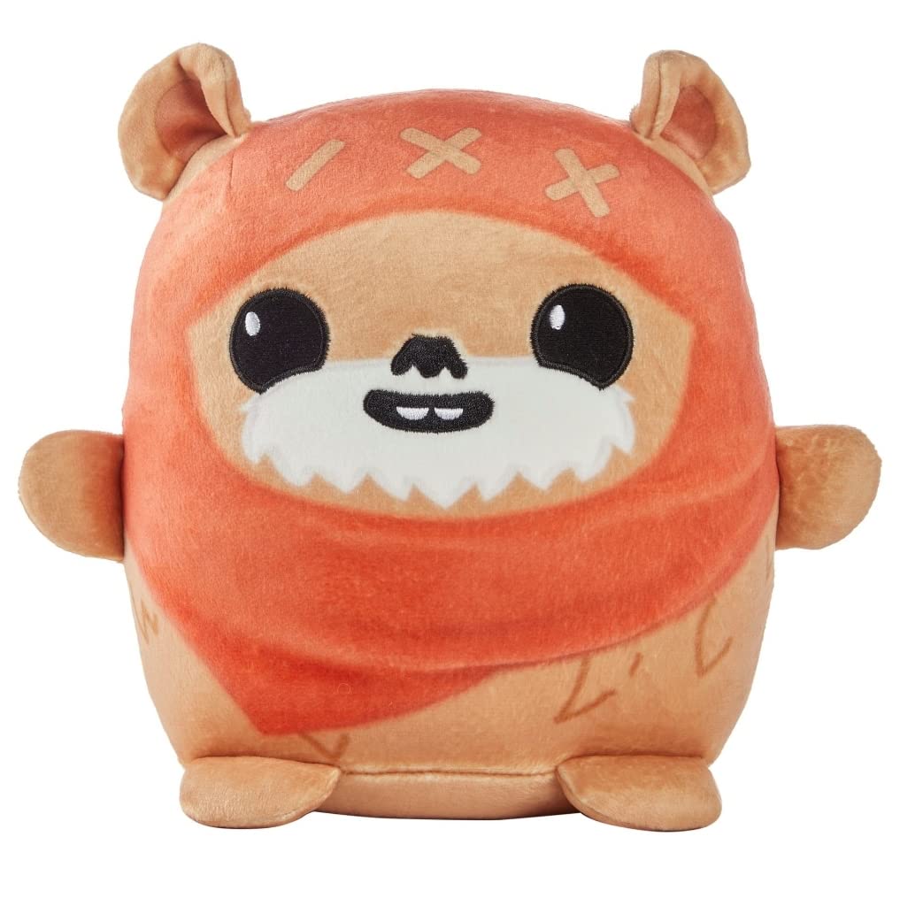 cuutopia Star Wars 7 inch Ewok Wicket Plush Soft Rounded Pillow Doll collectible gift for Kids & Fans Ages 3 Years Old & Up