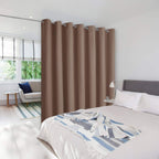 Nicetown Privacy Room Divider Curtain Screen Partitions, Sound Blocking Blackout Room Divider Patio Door Curtain Panel For Glass