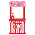Chunful Valentine's Day Photo Booth Life Size Chalkboard Kissing Booth Standup Kit 58 Inches Fabric Large Valentines Day Photo P