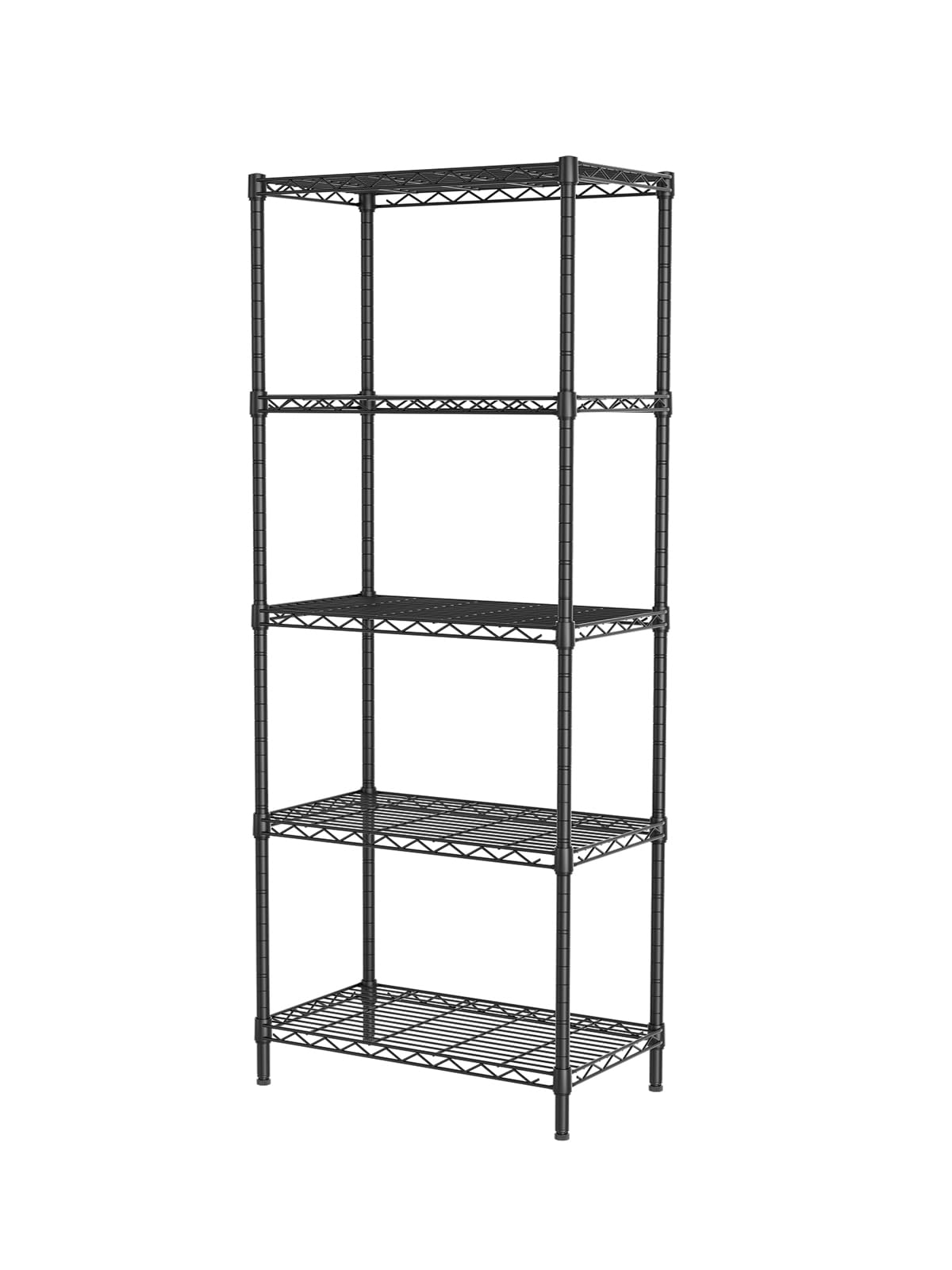 SINGAYE Shelf Wire Shelving Adjustable Storage Shelves Rack Standing Units for Kitchen Closet Laundry Bathroom Organizers Metal 
