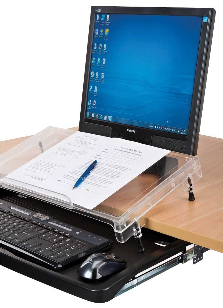 Prestige International Inc. Microdesk - When You Are Strectching & Twisting At Your Desk You Can