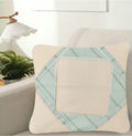 Sajavat Home Cotton Embroidery Cushion Cover 24X24 Inches Tortilla Brown (Pack Of 1)