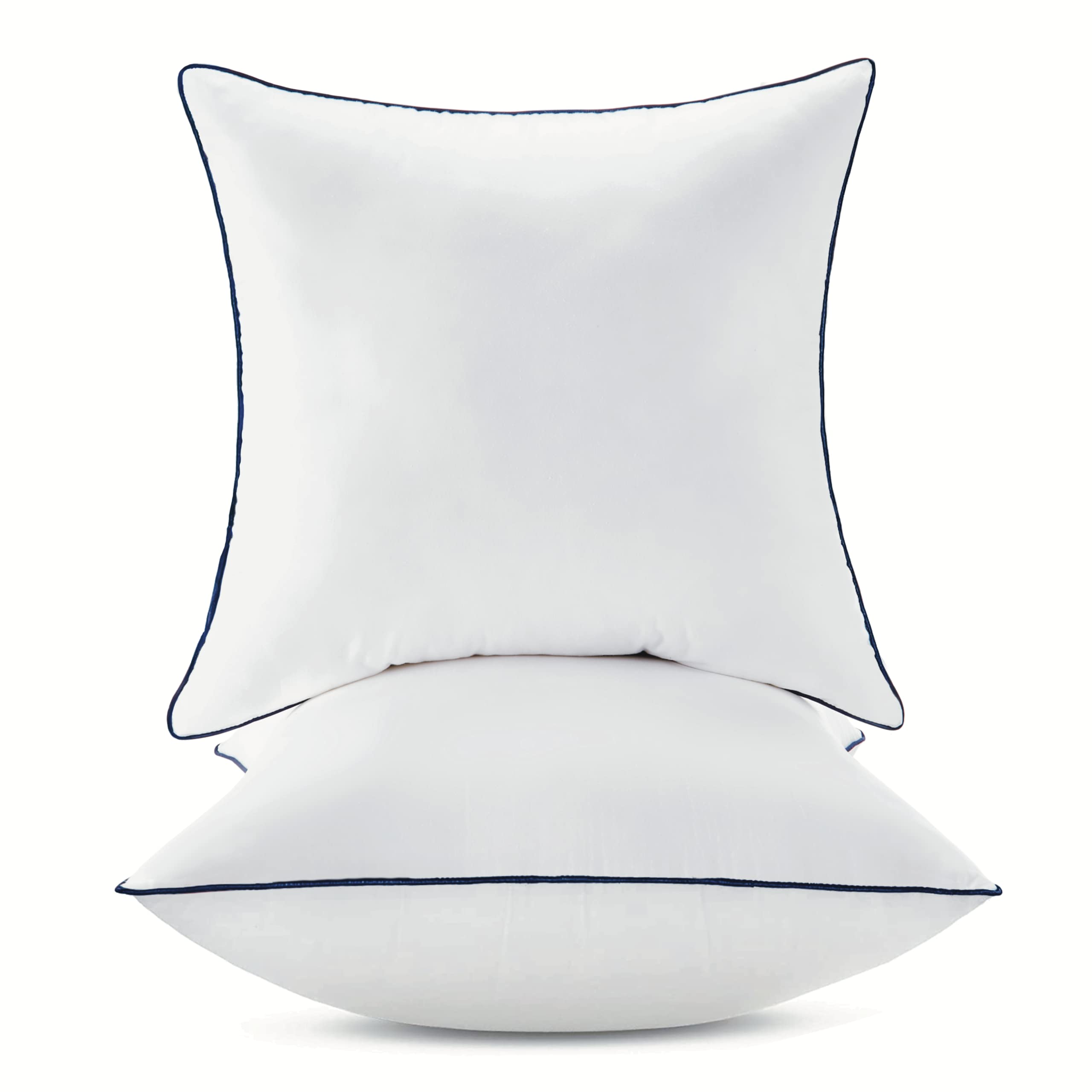 Ichrysania 22 X 22 Pillow Inserts Set Of 2 With 100% Cotton Cover Couch Pillows Throw Pillow Inserts Sofa Pillows 22 Pillow Inse