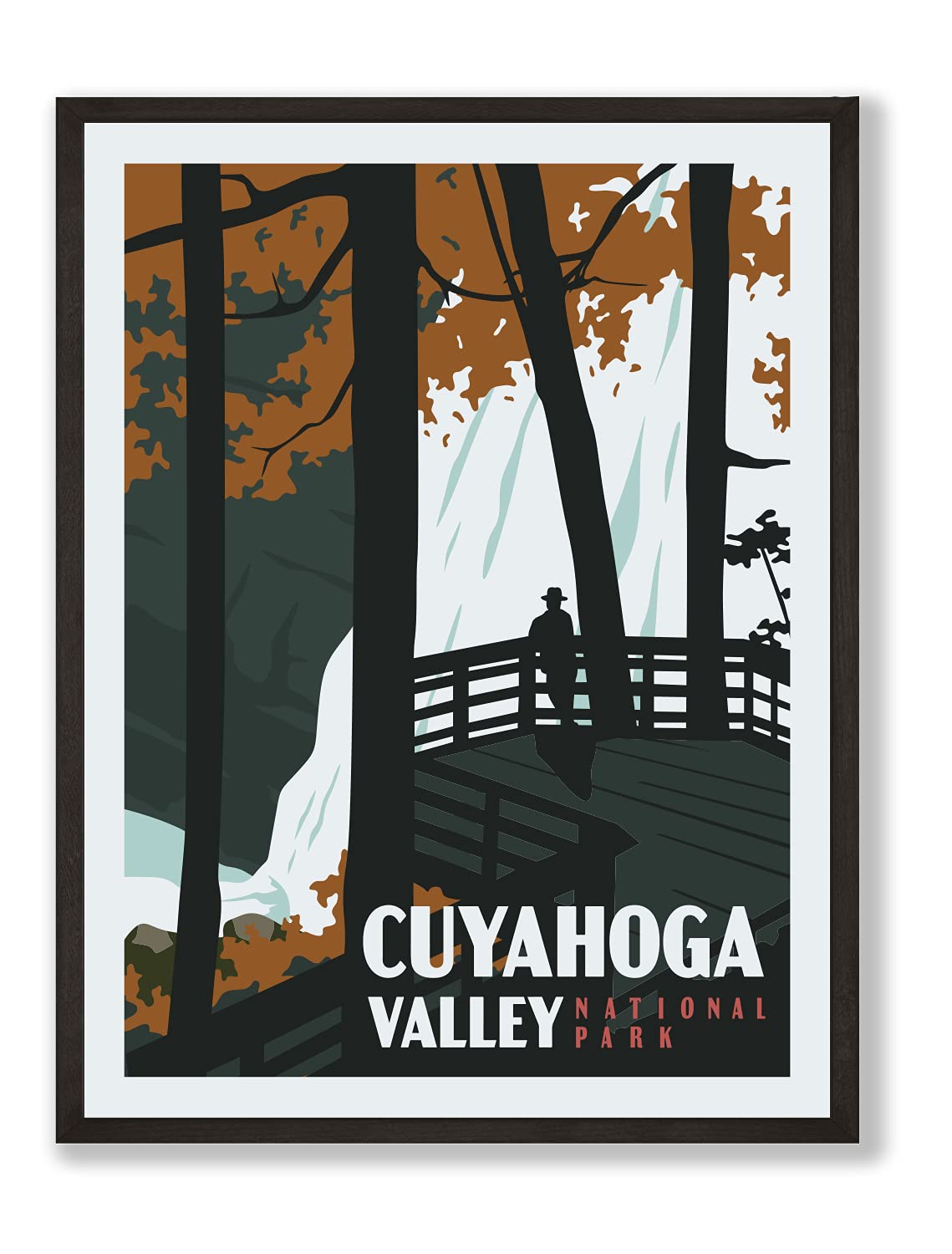 HerZii Prints Rocky Mountains National Park Wall Art Vintage Posters & Prints Set, Vintage National Parks Poster, Nature Vintage