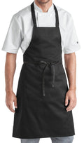 Airwill, 100% Cotton Solid Color Aprons, Sized 65Cm In Width & 80Cm In Length, Adjustable Buckle On Top And 2 Long Ties On Both 