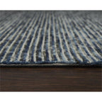 Rizzy Home Alora Decor Laine 5'X7'6" Stripes Blue/Beige Hand-Tufted Area Rug