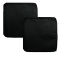 Flymei Patio Cushion Covers 24X24X4 Waterproof Outdoor Cushion Cover Replacement 2Packs Outdoor Seat Cushion Slipcover For Ratta