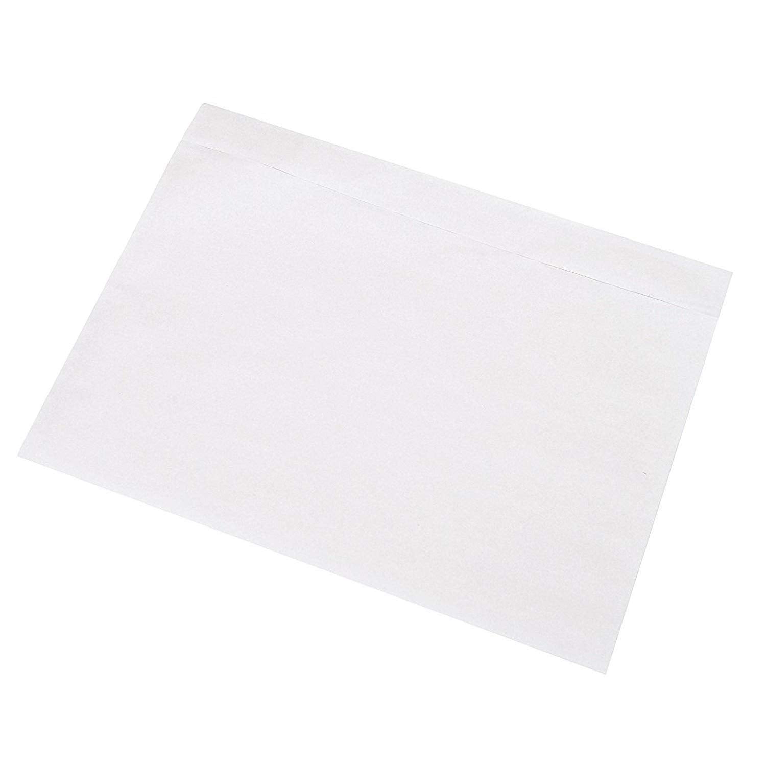 Sales4Less Packing List Envelopes 7.5' X 5.5' Pouches Clear Enclosed Adhesive Bags Pack Of 500