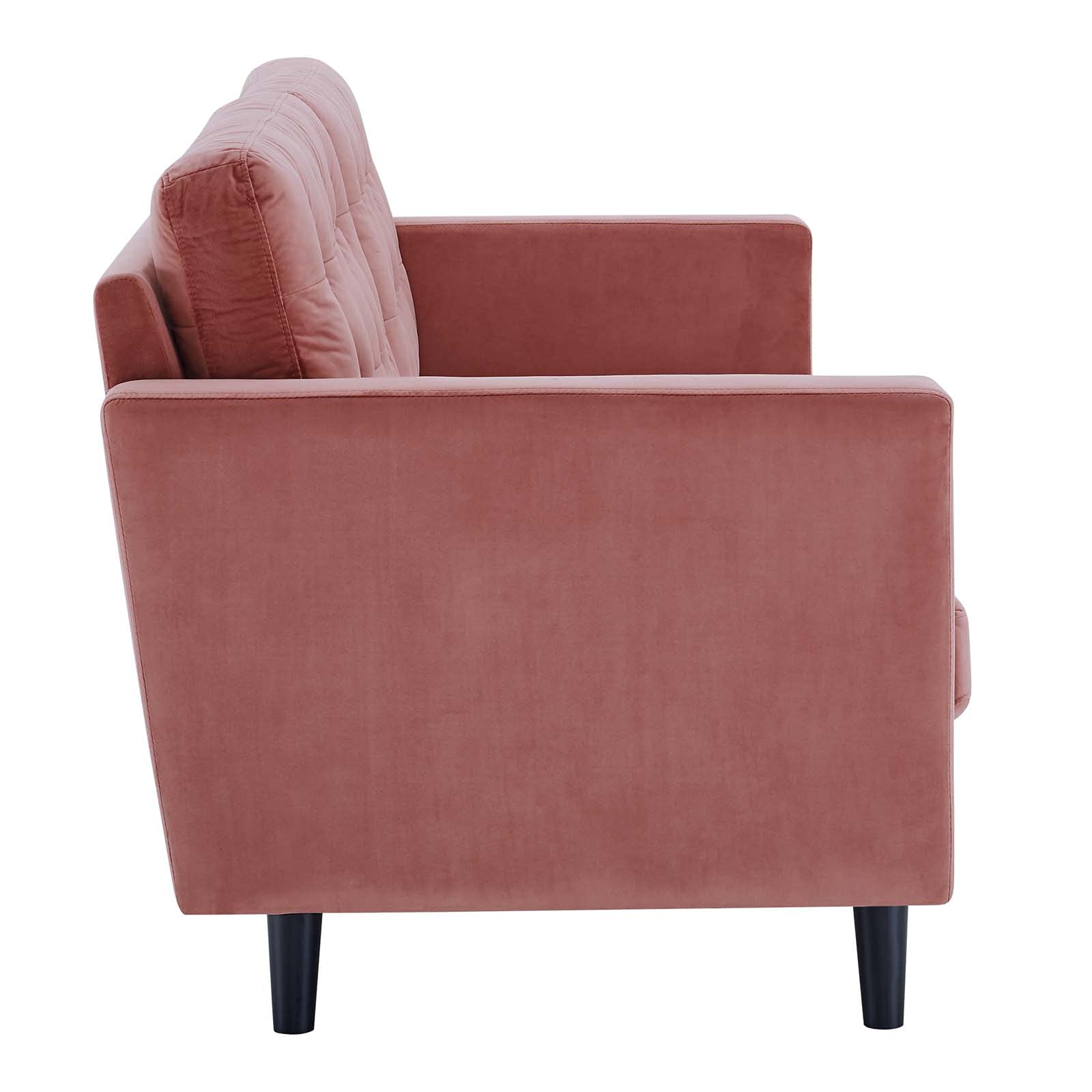 Modway Exalt Sofas, Dusty Rose