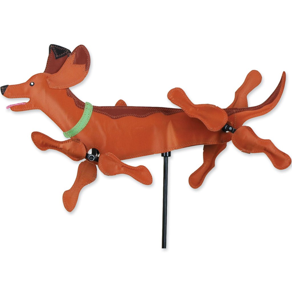 Premier Kites Whirligig Spinner - 20 In. Dachshund Spinner