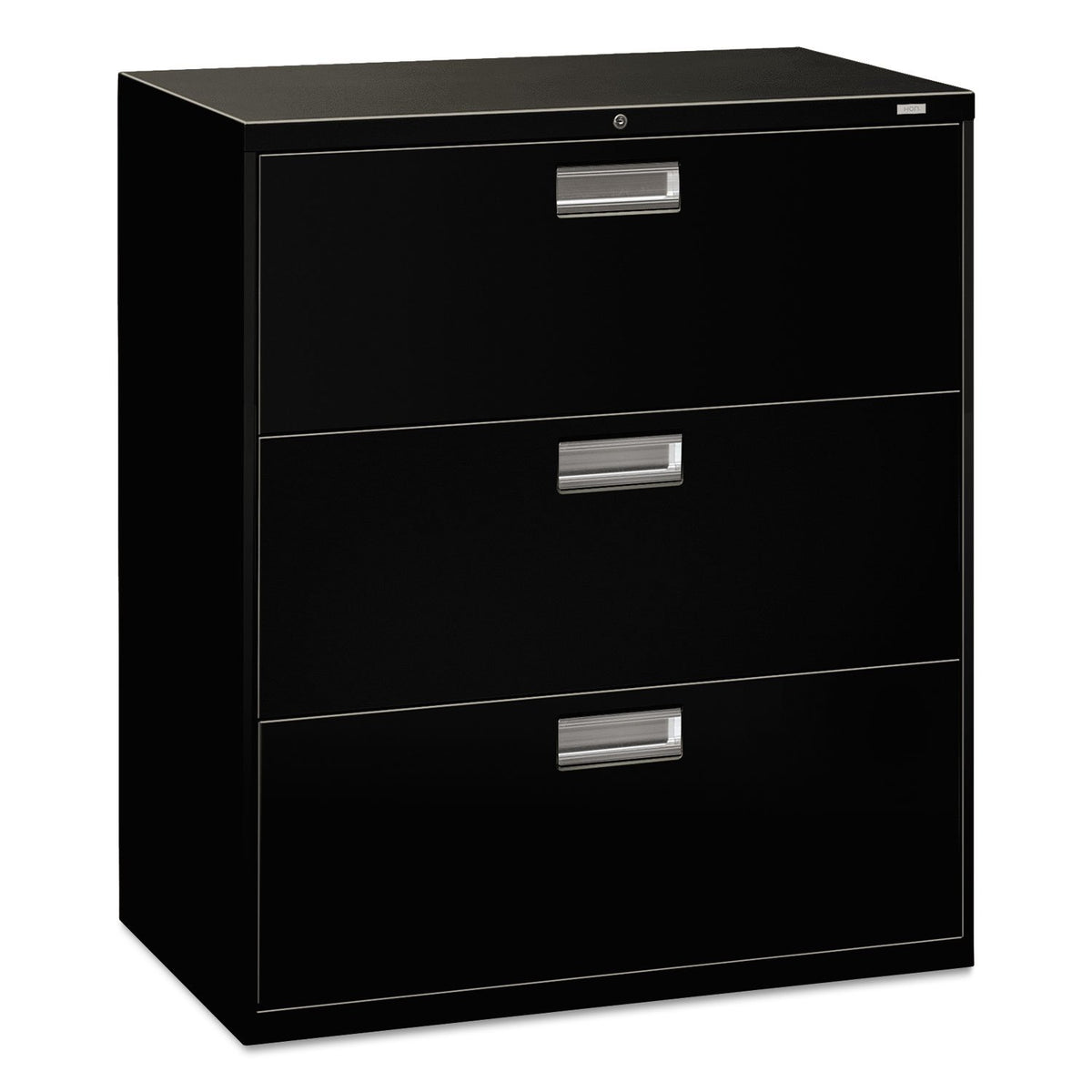 600 Series 36&quot;W 3-Drawer File Finish: Black