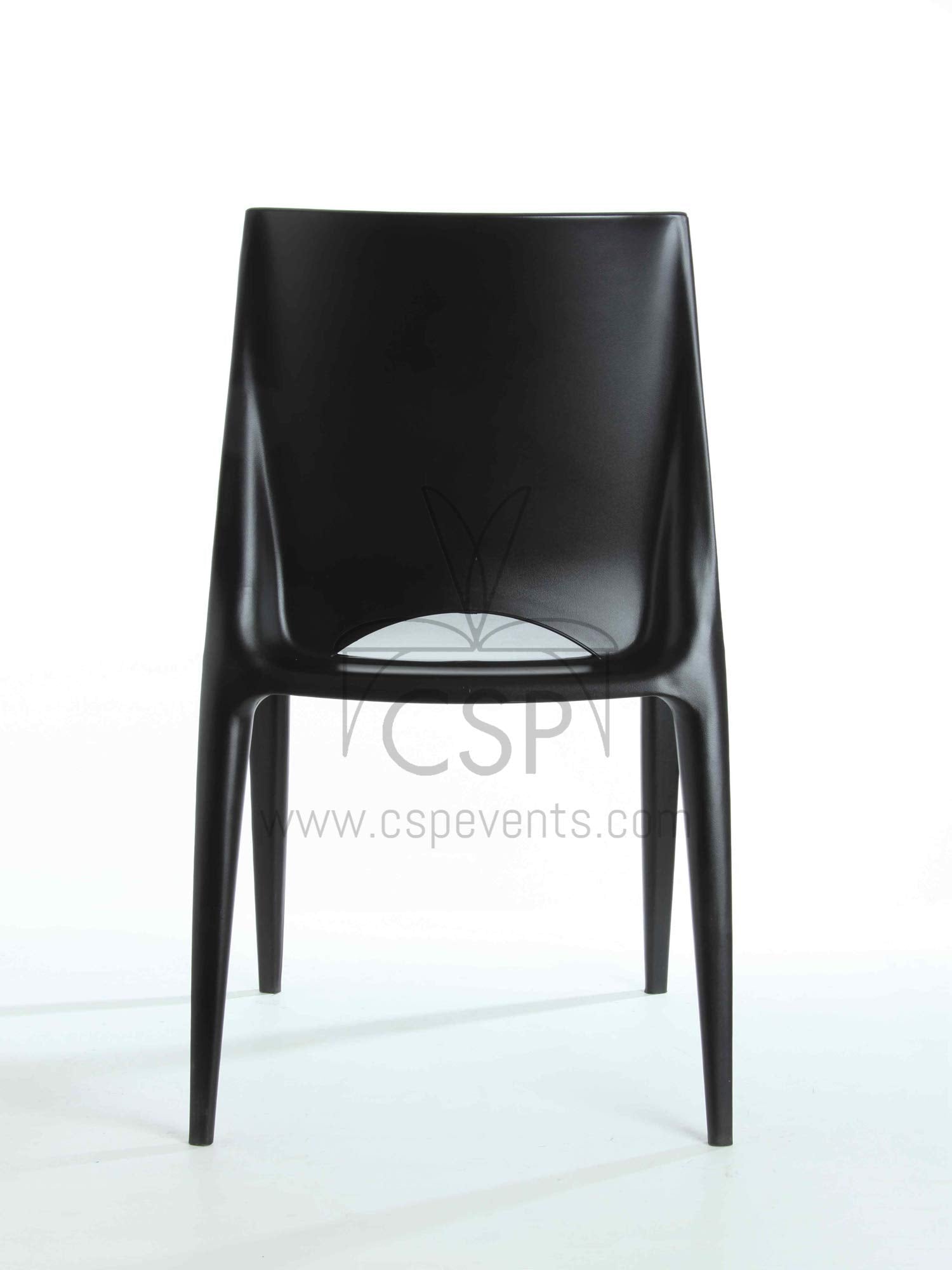Commercial Seating Products Crescent Black Dining Chairs