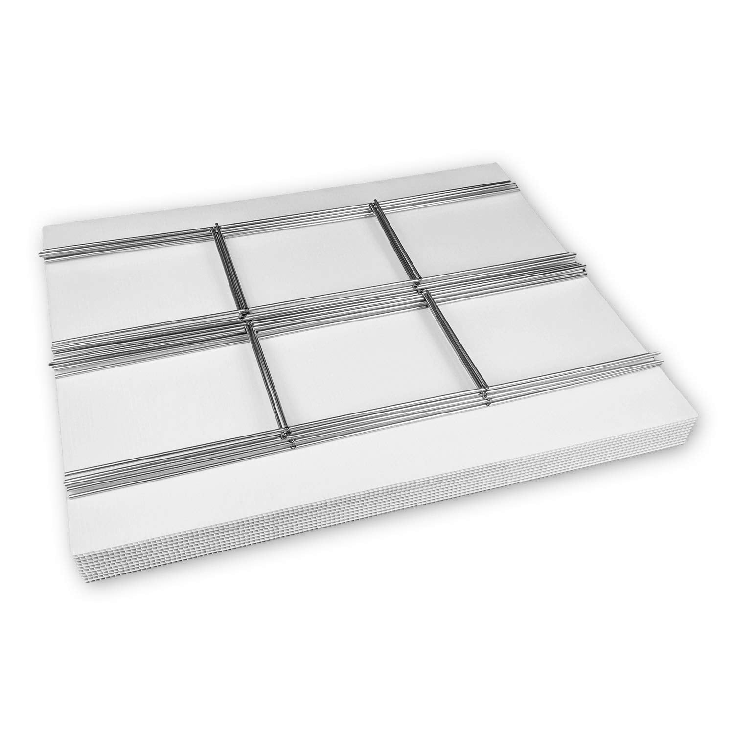 Vse Blank Yard Signs | 24'W X 18'H Signs (10 Pc), Includes Metal H-Stakes | For Garage Sales Signs, Graduations, Or Political